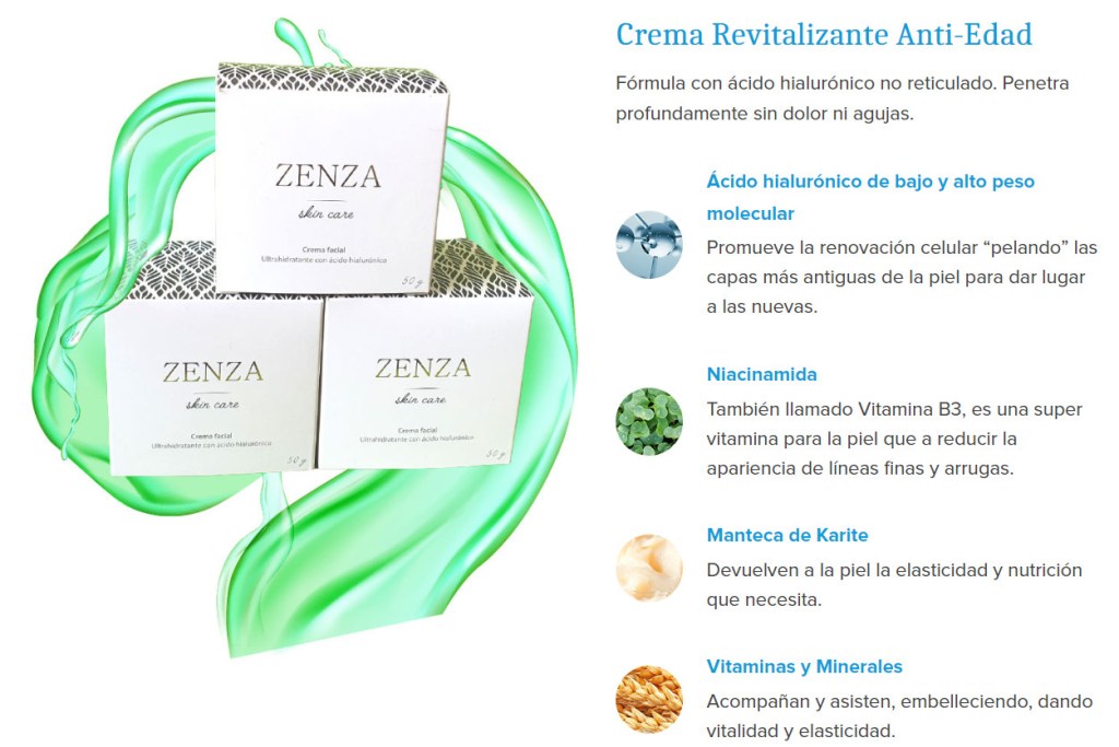 Beneficios de Zenza