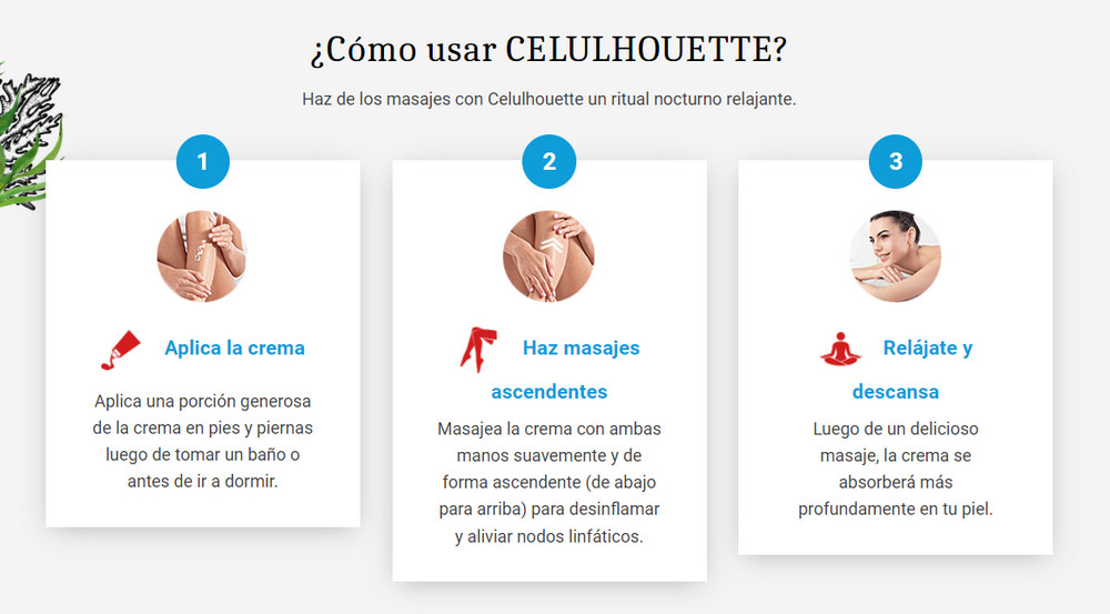 3 Que es Celulhoutte para que sirve Elimina rápidamente las señales de fatiga en las piernas