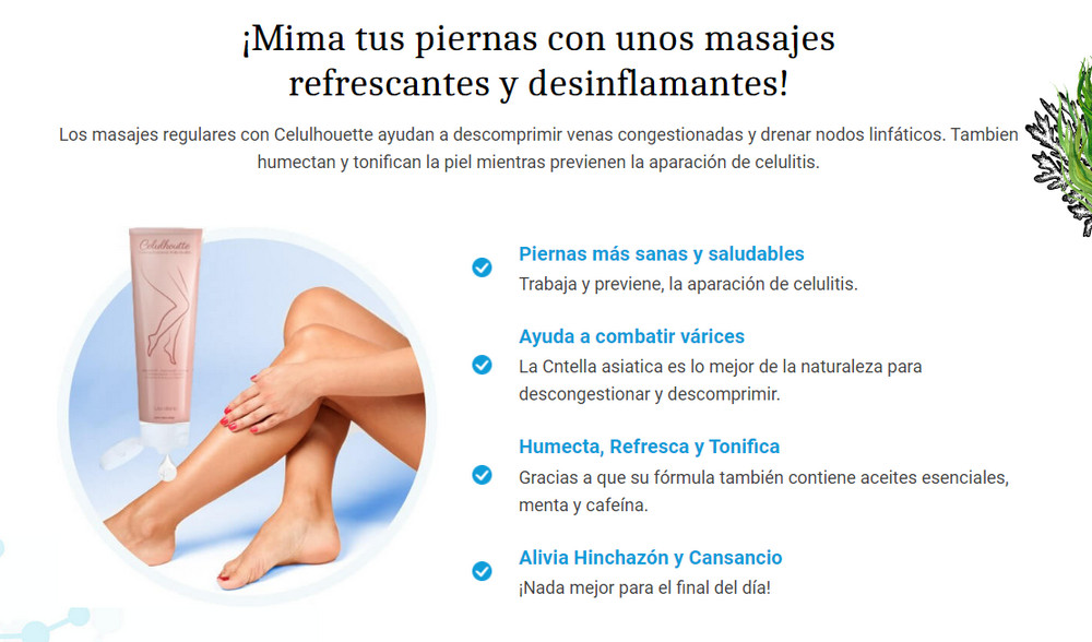4 Que es Celulhoutte - Proporciona salud y belleza en las piernas