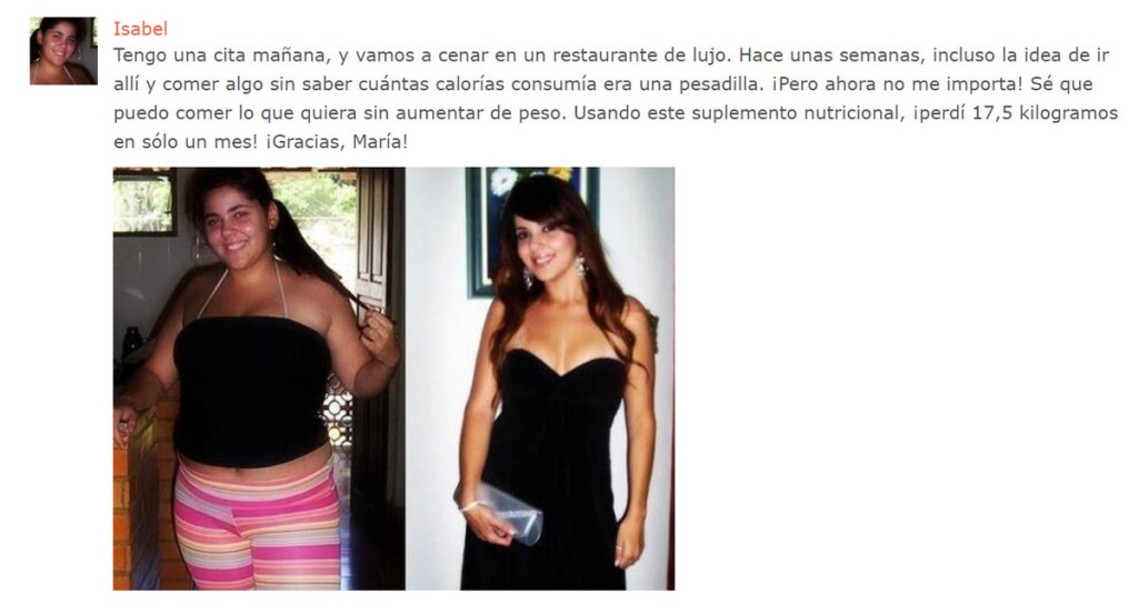 Cocoa Slim, testimonios y comentarios