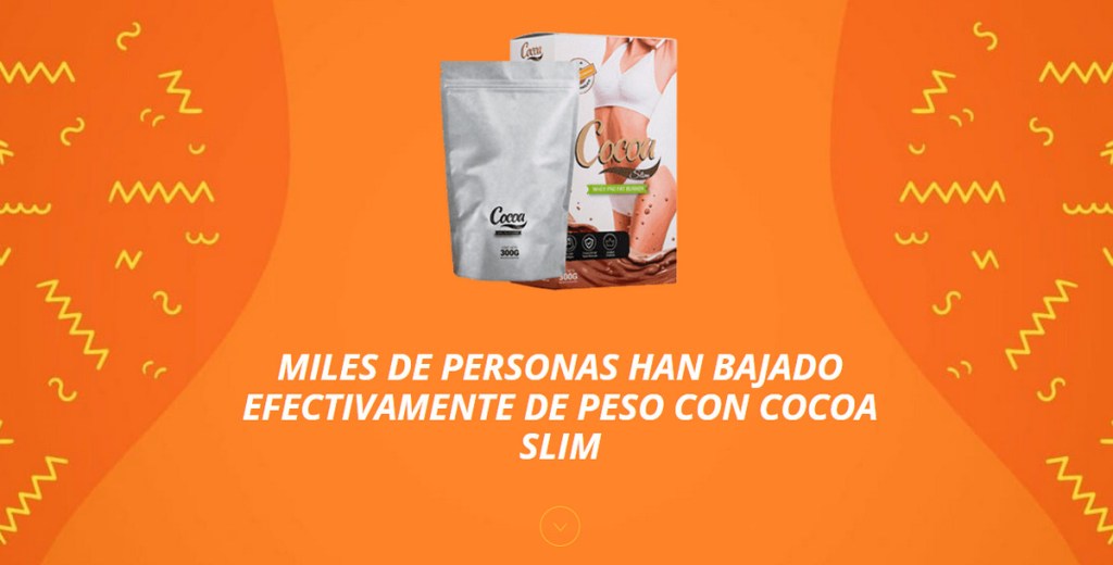 Como se toma Cocoa Slim para bajar de pes