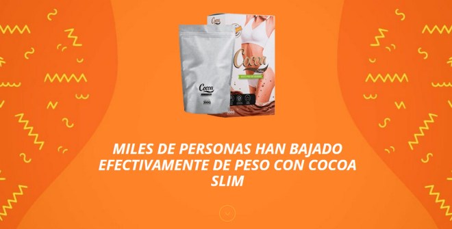 Como se toma Cocoa Slim para bajar de pes