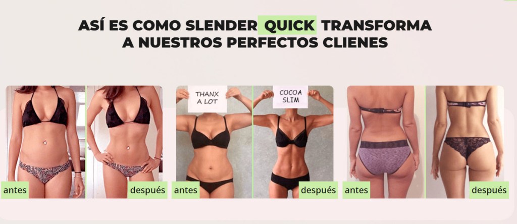 Slender Quick opiniones en Argentina